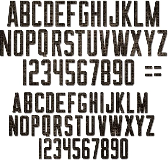 Sizzx Thinlits Die Set 73PK Alphanumeric Theory by Tim Holtz | 665924 | Chapter 3 2022