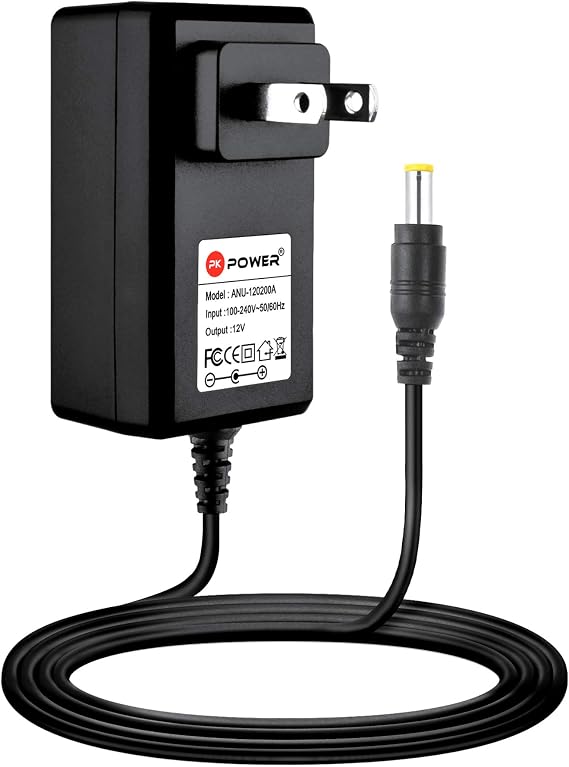 12V AC Adapter Compatible with Korg PAD KAOSS KP2 KP3 R3 KA203 Dynamic Effects, Power Supply for Digital Piano KORG X50 KA-310 Micro-X 61-Key 88-Key SP170S SP-170S Micro X R3 MR-1000