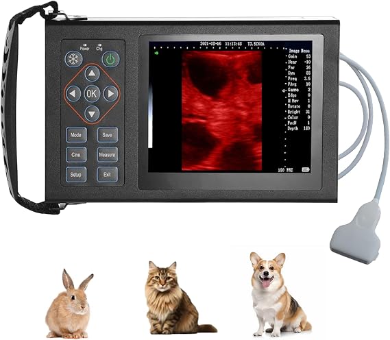 A20 5.6-inch portable B-ultrasound machine with a 7.5MHz linear array probe