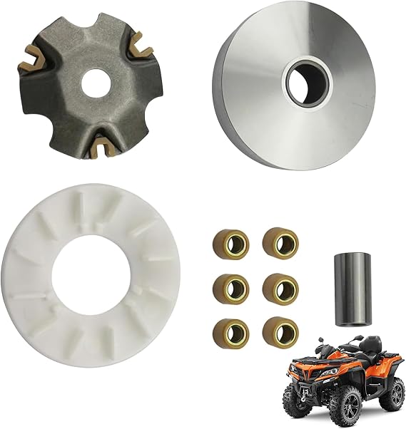 GY6 50CC Variator Assembly Complete Variator Roller Drive Wheel