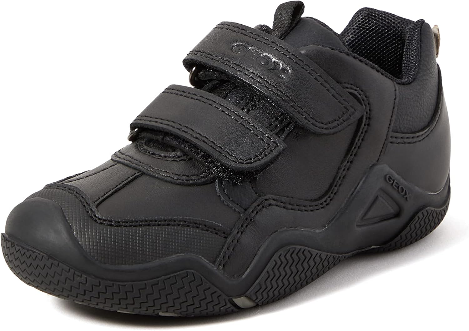 Geox Boys' Jr Wader A Low-Top Sneakers, Medium