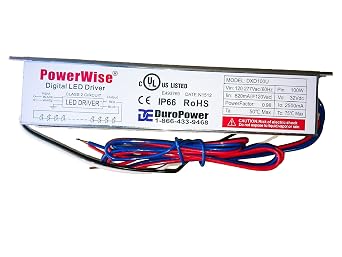 PowerWise DXD100U Digital LED Driver UL Listed Power Supply