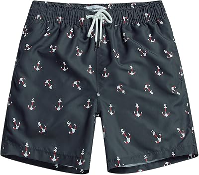 maamgic Mens Slim Fit Swim Shorts Swim Trunks 7 inch