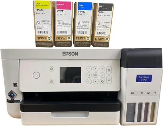 Epson F170 Cartridge-Free eco Supertank Sublimation Color - Sublimation Printer