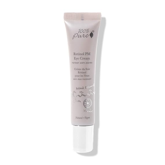 100% PURE Retinol Eye PM Cream, 0.5 oz