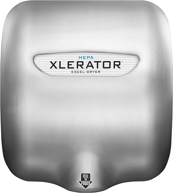 XLERATOR Hand Dryer with HEPA Filtration System, 110 Volts, XL-SB-H-110V