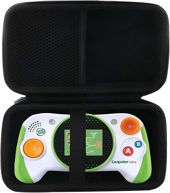 Hard Carrying Case Compatible with LeapFrog Leapster Ultra Handheld Learning Game Console (Bag Only)