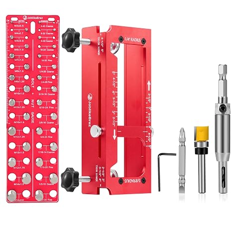 Thread Checker and Door Hinge Jig