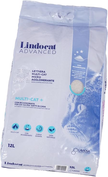 Lindo Cat Advanced Sodiumbicarbonate Cat Litter 12 Liters