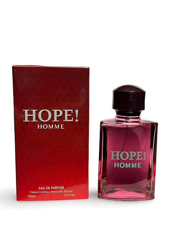 HOPE! HOMME Eau de Parfum for Men 3.4 Fl Oz