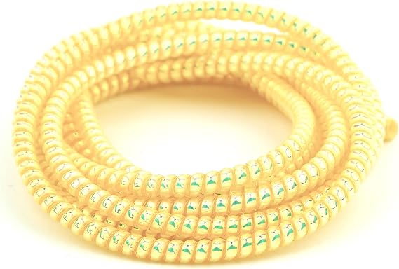 Spelt Charger Cable Cable Cord Protector Spiral Wrapping Case Protection Laser Gold 160cm