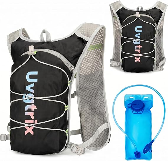 Lightweight Hydration Vest Backpack with 2L Water Bladder
