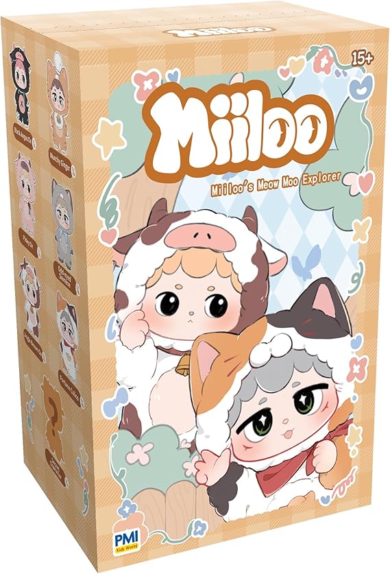 Miiloo Blind Box - 17cm Plushie with Clip
