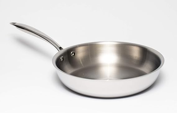 5020 Tri-Ply Stainless Steel Frying Pan, 20cm, Silver