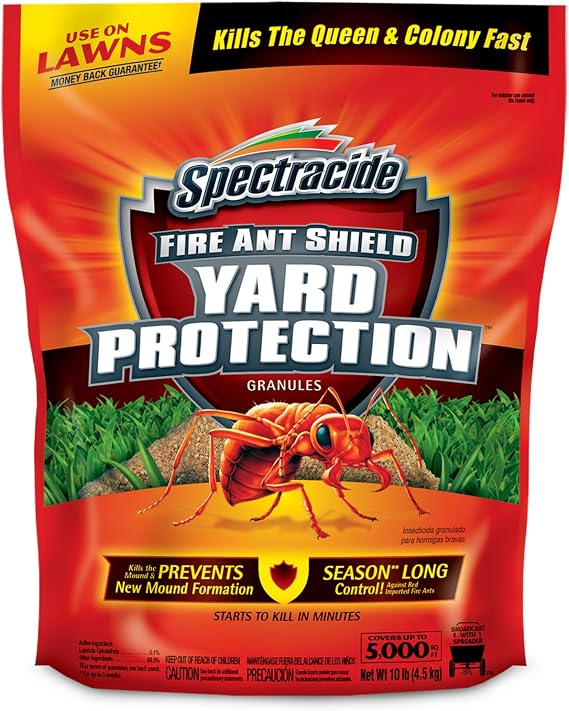 Spectracide Fire Ant Shield Yard Protection Granules 10 Pounds