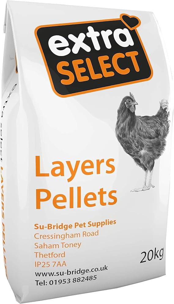Extra Select Complete Layers Pellets Poultry Feed, 20 kg