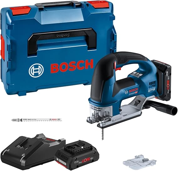 Bosch Professional GST 18V,155 BC Cordless Decoupage Saw (2 x 4.0 Ah ProCORE; L-Boxx)