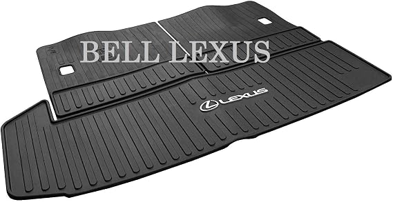 Lexus Oem Factory All Weather Rear Cargo Mat 2018-2019 Rx350l Rx450hl (black)
