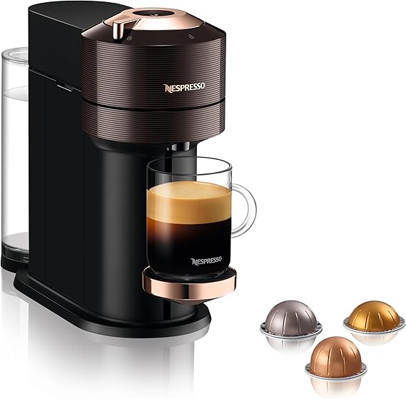 Nespresso Vertuo Next Premium Coffee Maker, Brown