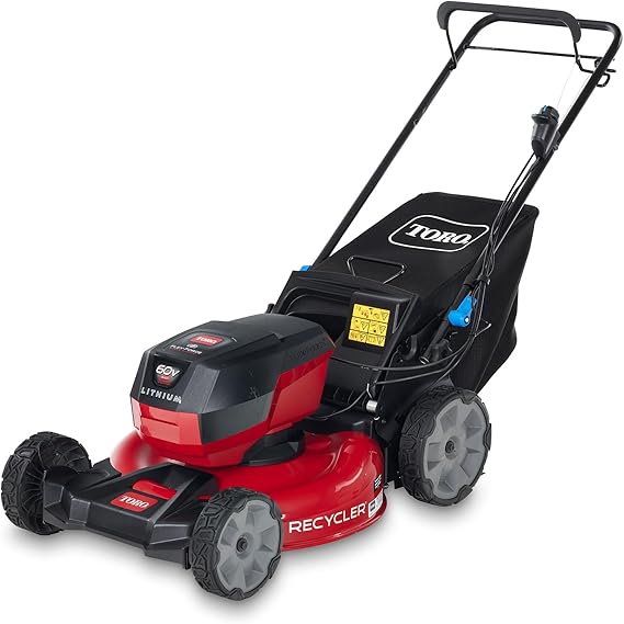 Toro 60V MAX* 21 in. Recycler Self-Propel Lawn Mower - Battery/Charger Not Included
