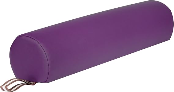 Master Massage 6 3/4 Round Comfortable Massage Bolster Massage Pillow Cushion Provide Support For Massage Beauty Spa-Purple