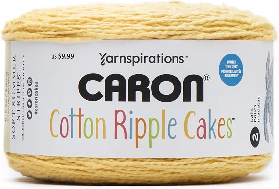 Caron Cotton Ripple Cakes - Sunflare (29100707002)