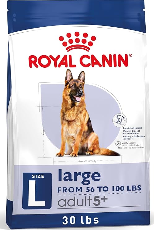 ROYAL CANIN Size Health Nutrition Large 5+ Mature Dry Dog Food, 30 lb Bag