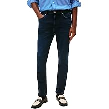 Tommy Hilfiger Men's Slim Bleecker Calder Blue Black Mw0mw41906 Slim