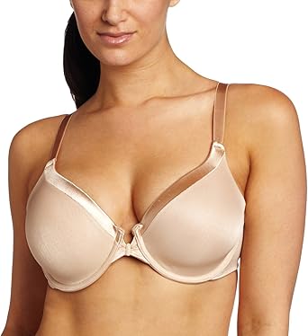 Vanity Fair Women's Front Closure Bra with No-Poke Underwire (34B-44DDD)