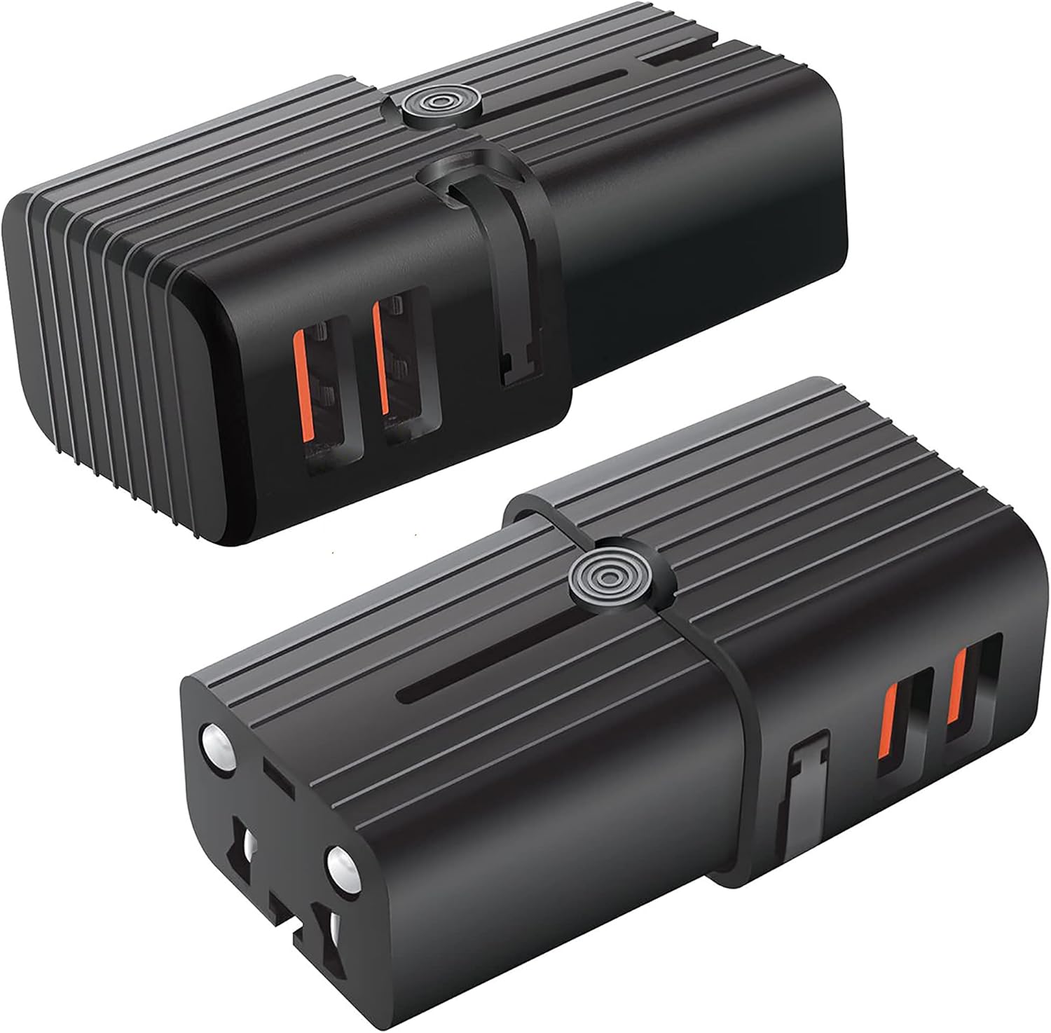 Dual Universal USB Adapter Works for Tomtom Mini USB for Worldwide Power and Travel Between USEUCNAUSNZUK