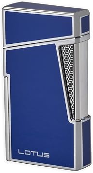 Lotus Lighter Apollo - Blue & Chrome