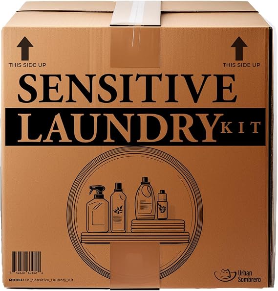 Urban Sombrero Kits - Sensitive Laundry Kit - Essential Laundry Care Products Designed for Sensitive Skin and Delicate Fabrics