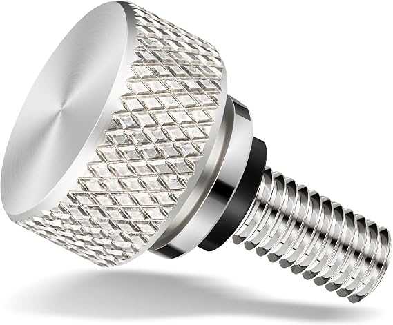PBYMT Stainless Steel Seat Bolt Motorcycle Screw Fit for Harley Davidson 1996-2026 Chrome