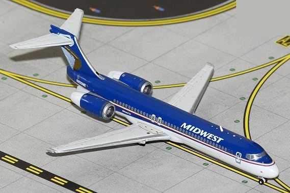 GeminiJets GJMEP1488 Midwest Airlines Boeing 717-200 N920ME; Scale 1:400