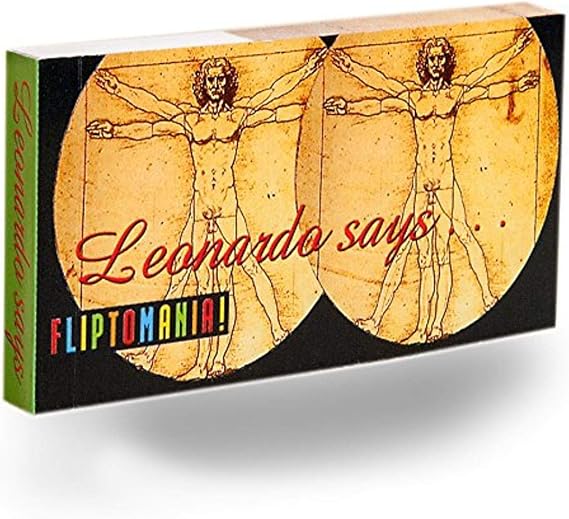 Leonardo Says Pump Up with Art Flipbook