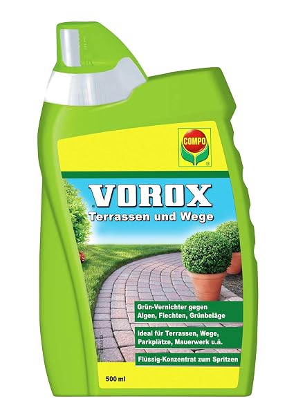 Compo VOROX Terrassen und Wege Grünvernichter Flüssig-Konzentrat 500 ml