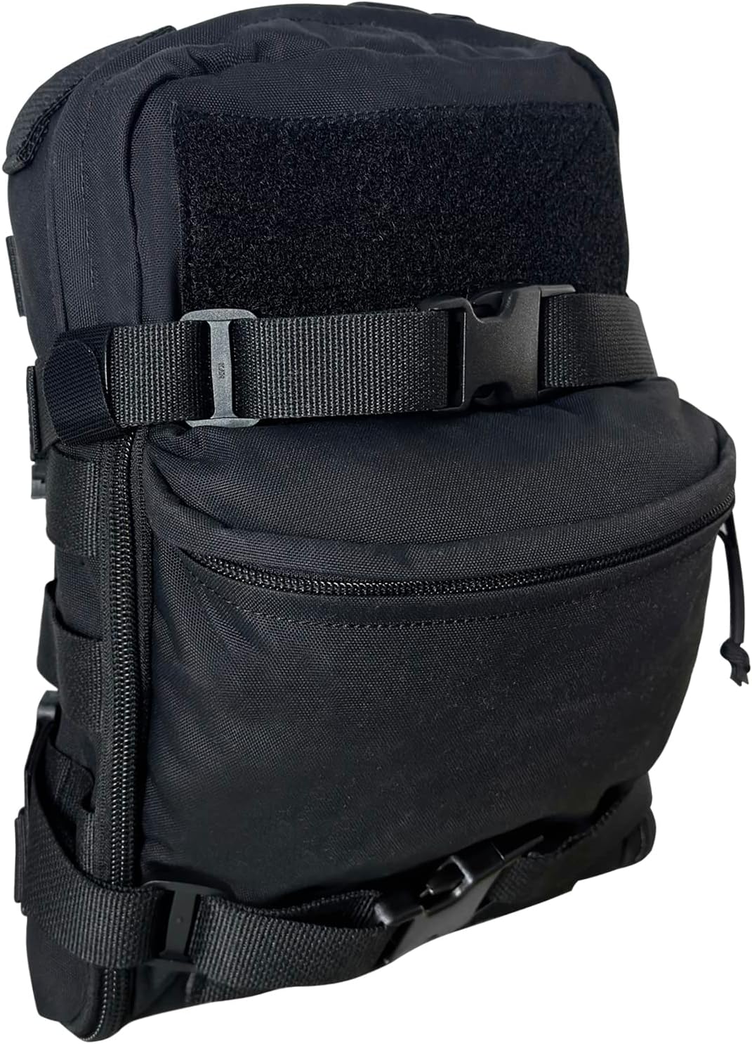 Mini Molle Backpack, Tactical Small Rucksack Water Pack for 2L Hydration Bladder 500D Nylon Lightweight Bag for Hiking Trekking Cycling Men Women