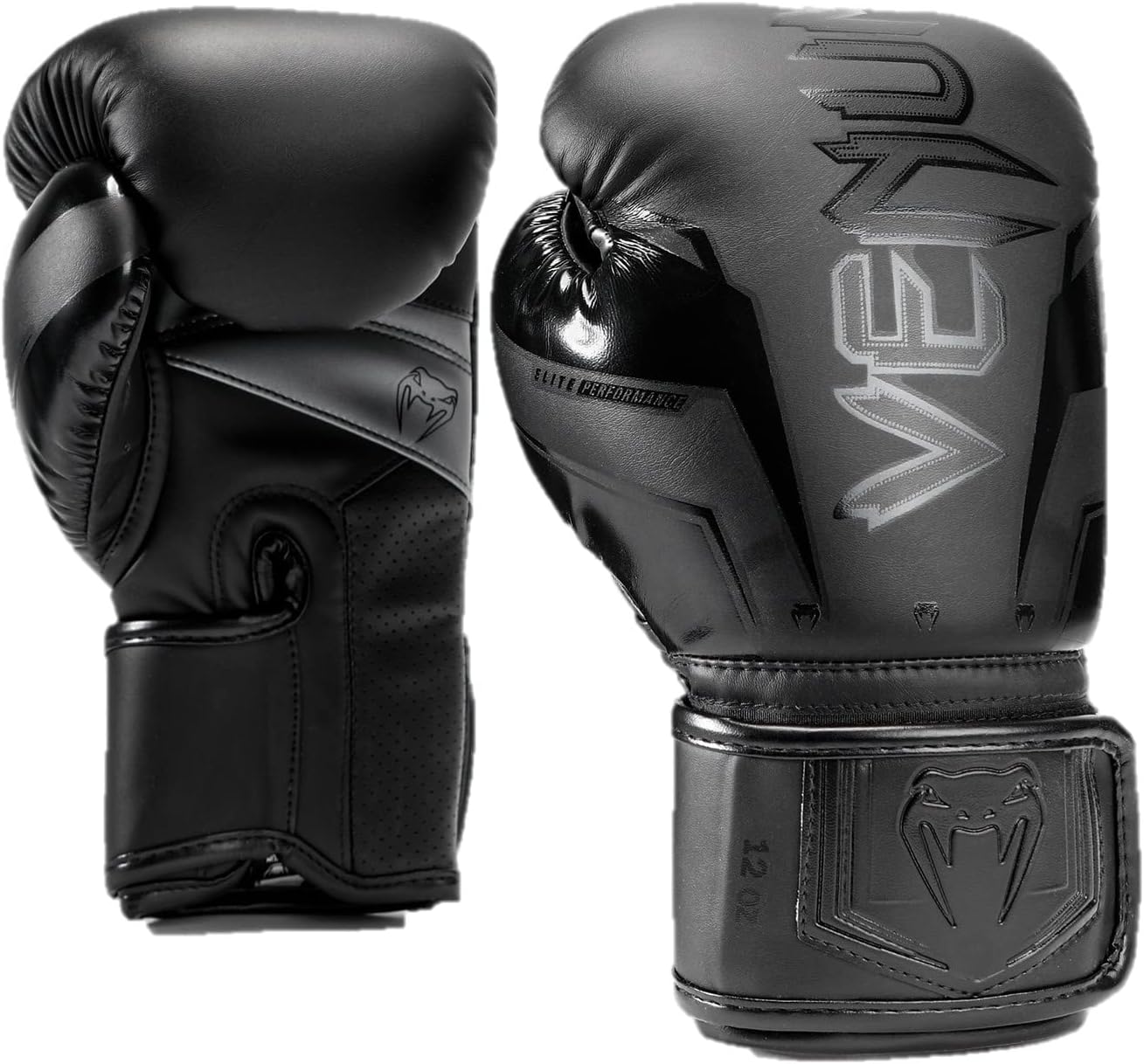 Venum Venum Elite Evo Boxing Gloves - BlackBlack.