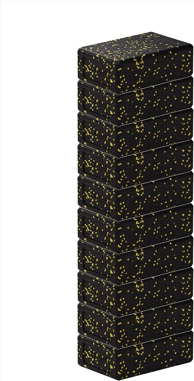 Actifoam Yoga Block 10-Piece SET Yoga Foam Yoga Block Yoga Block Yoga Foam