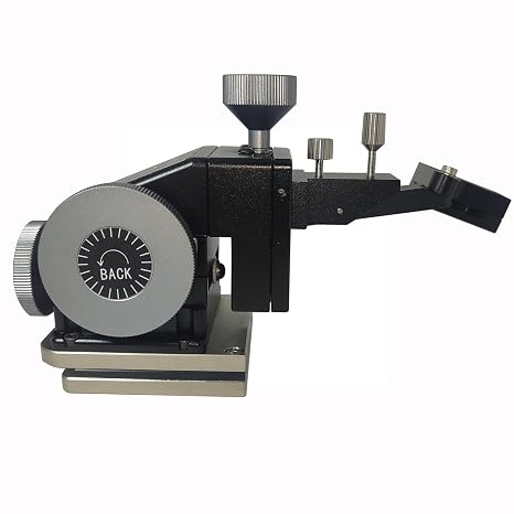 3-Axes Manual Linear Stage, Precision Knob Probe Station LA-1425 Series | Manual RF Probe Positioners | X+Y+Z Axis Adjustment | Cross Roller Guide | Semiconductor Testing Accessories(Right)