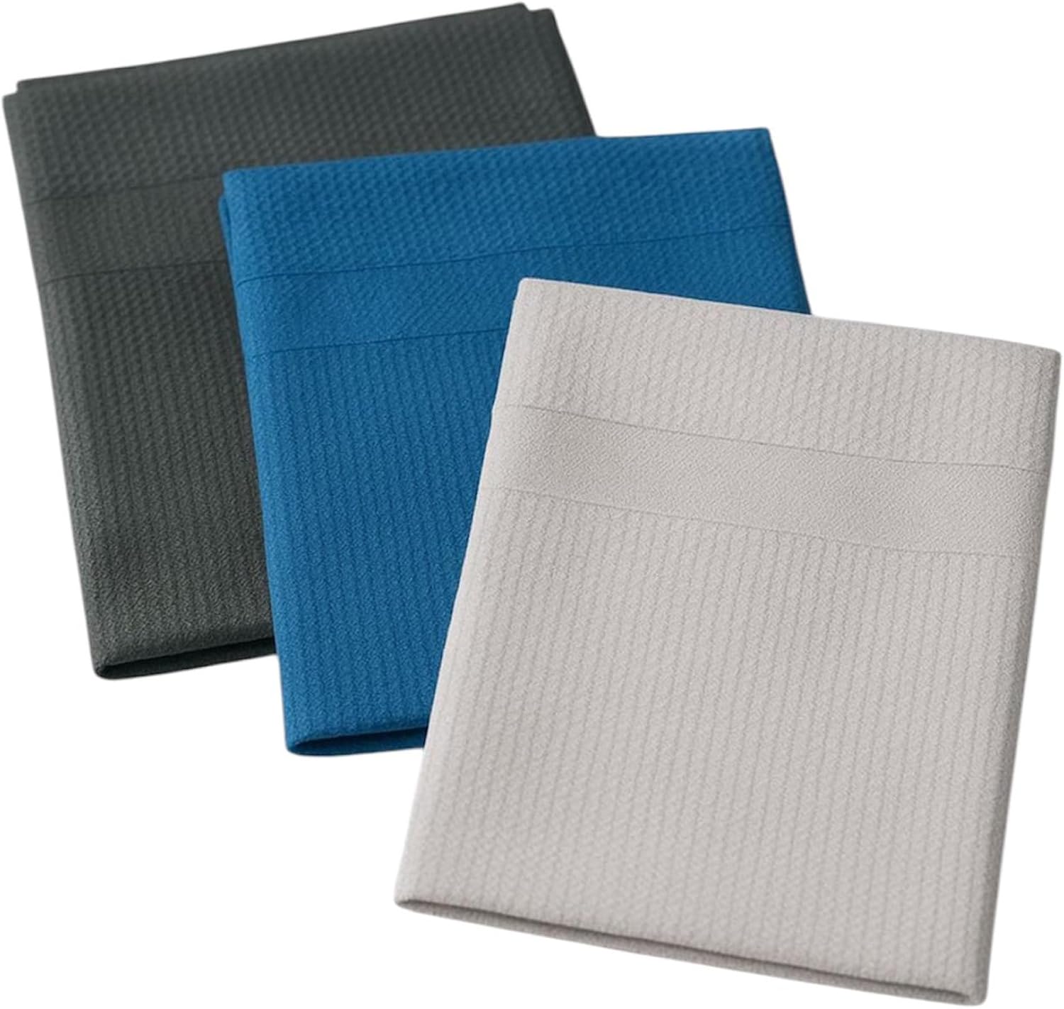 WONKEY - Microfiber Glass Cloth, Multi-Purpose Glass, Dust and Kitchen Cloth, Auto and Motorcycle Microfiber Cloth, Magic Microfiber Cleaning Cloth 60x40 cm - Pack of 3