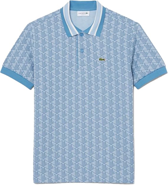 Lacoste Men's Monogram Jacquard Polo Shirt