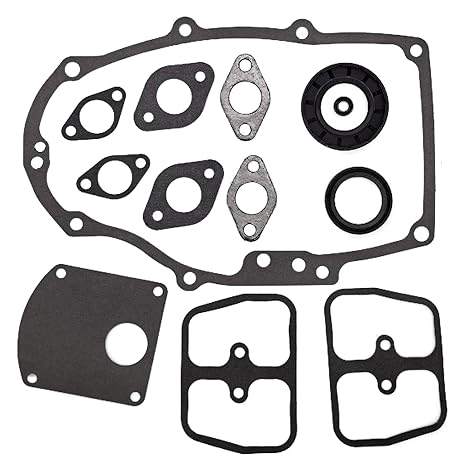 FH531V Gasket Crankcase Cove Set for FH580V FH451V FH541V FH500V | Replacement 11060-7008 11060-7007 11060-7001 99996-6104 Rocker Gasket with Oil Seals