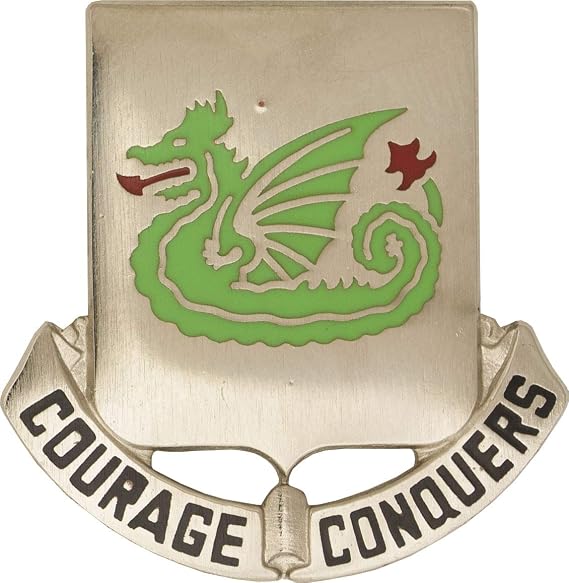 37th Armor Unit Crest (Courage Conquers)