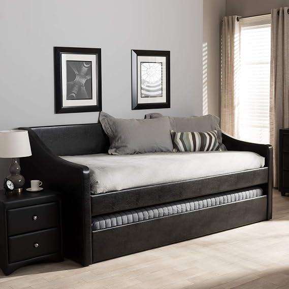 Baxton Studio Barnstorm Upholstered Daybed