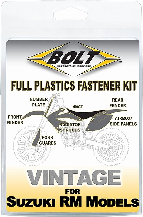 Bolt MC Hardware SUZ-8992102 Suzuki Body Work Fastener Kit
