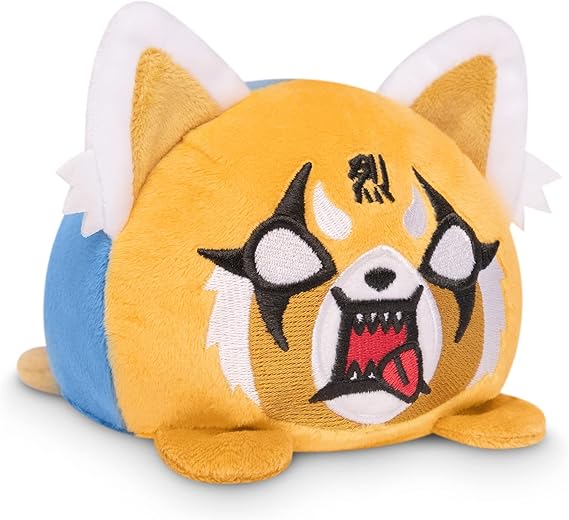 TeeTurtle Reversible Sanrio Aggretsuko 4 Inch Flip Plushie