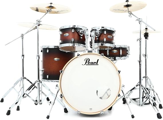 Pearl Decade Maple Shell Pack - 5 Pieces - Satin Brownburst