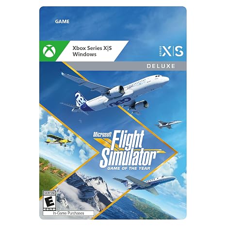 Microsoft Flight Simulator: Deluxe Game of the Year Edition Xbox & Windows [Digital Code]