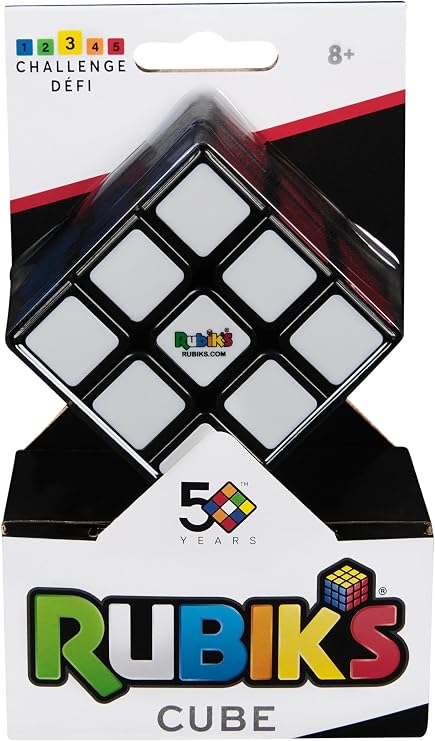 SpinMaster Rubik's Cube, The Original 3x3 Colour-Matching Puzzle, Classic Problem-Solving Cube